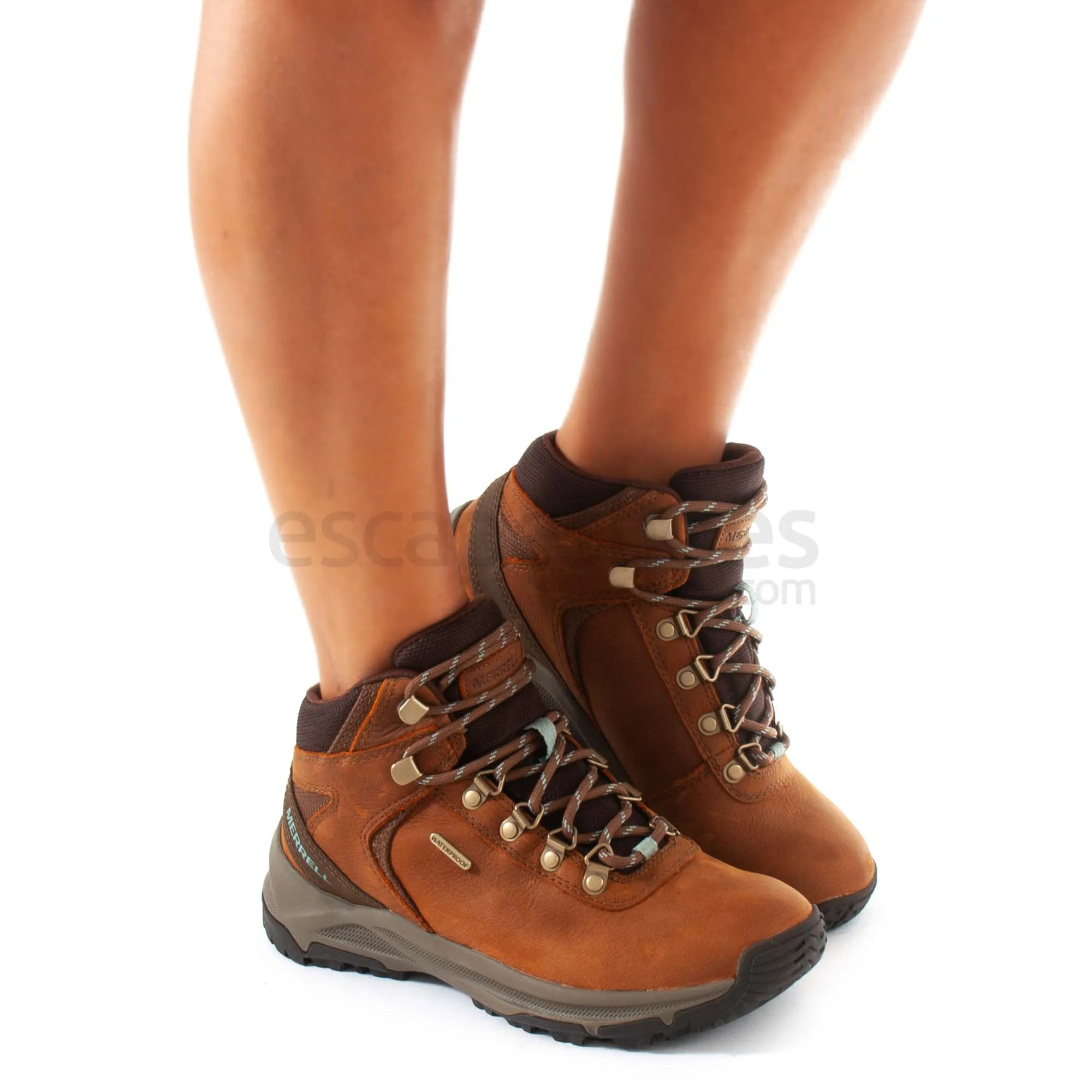 Botas MERRELL Erie Mid Ltr Waterproof Toffee J500106