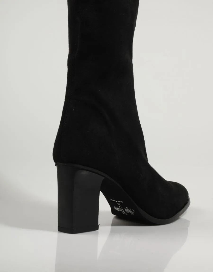  botas MISS ELASTIC 77692 en Preto 80846