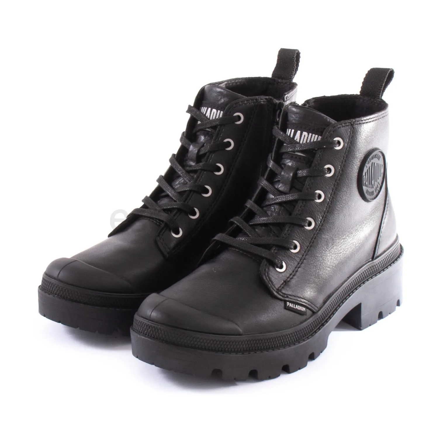 BOTAS PALLADIUM PALLABASE LEATHER BLACK 96905001