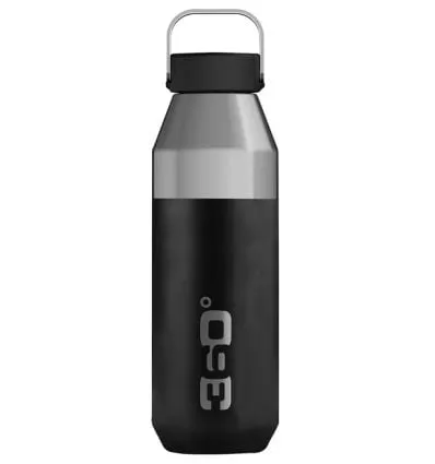 Botella isotérmica 360 degrees Botella isotérmica 750ml abertura pequeña (Negro)