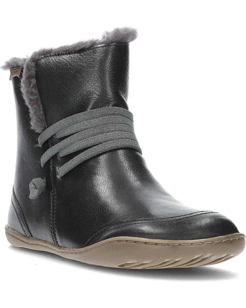 Botines de Mujer CAMPER BOTINES PEU CAMI K400505 BLACK