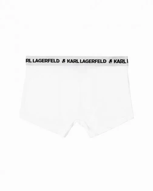 BOXERS KARL LAGERFELD LOGO SET  PACK 3 BLANCO