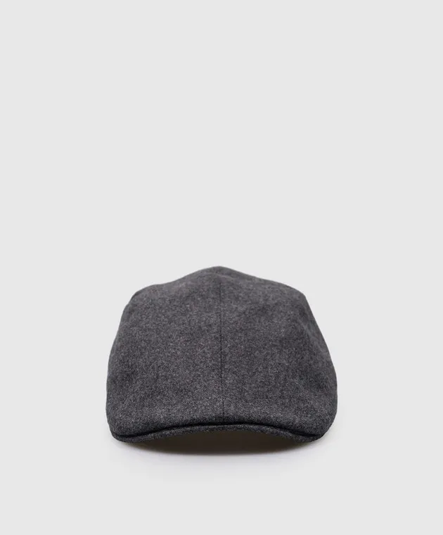 Brunello Cucinelli Gray cap made of wool