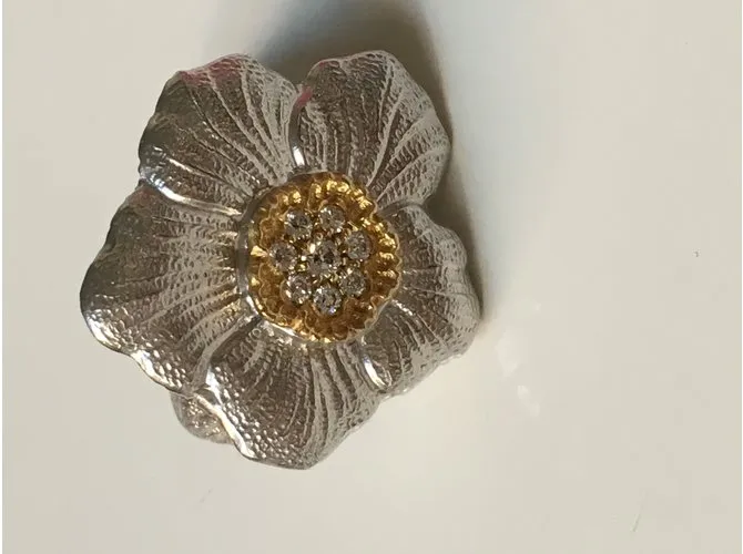 Buccellati Anillo Gardenia Plata 