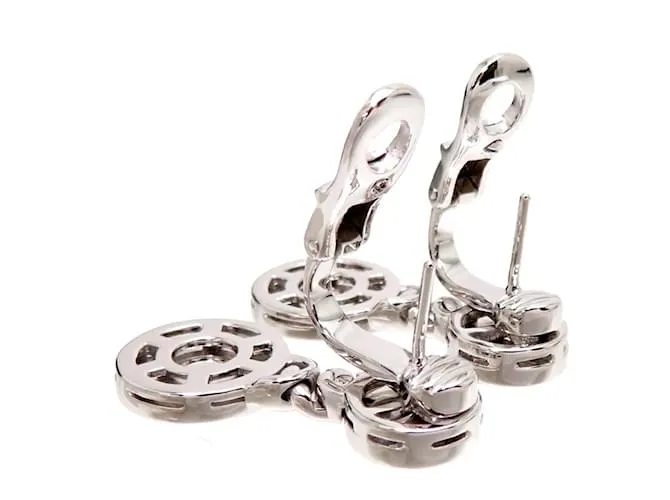 Bulgari Pendientes de clip Bvlgari Bvlgari de diamante y ónice Blanco 