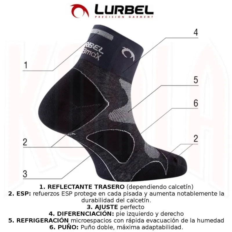 Calcetín de esquí VELETA EVO Lurbel Unisex