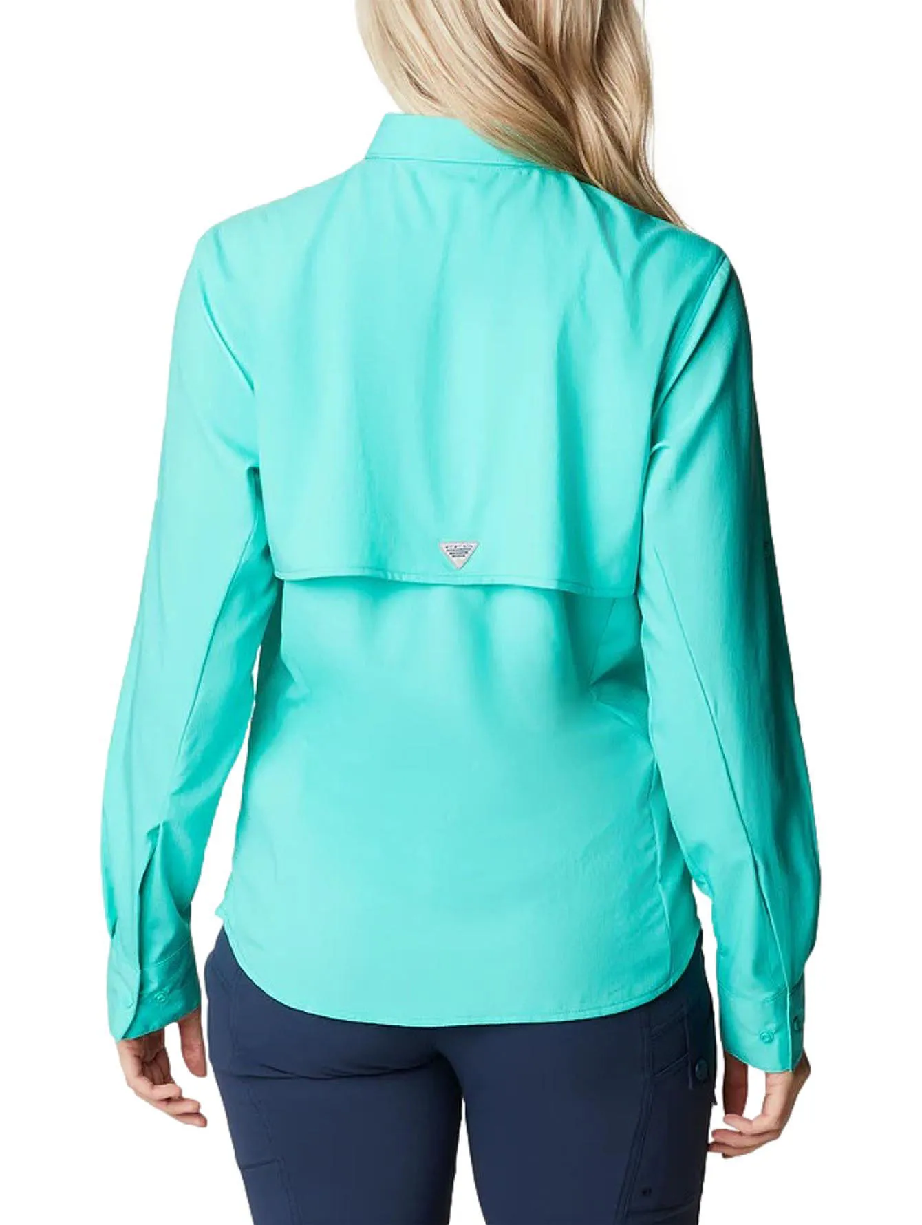 Camisa Columbia Tamiami Verde Para Mujer
