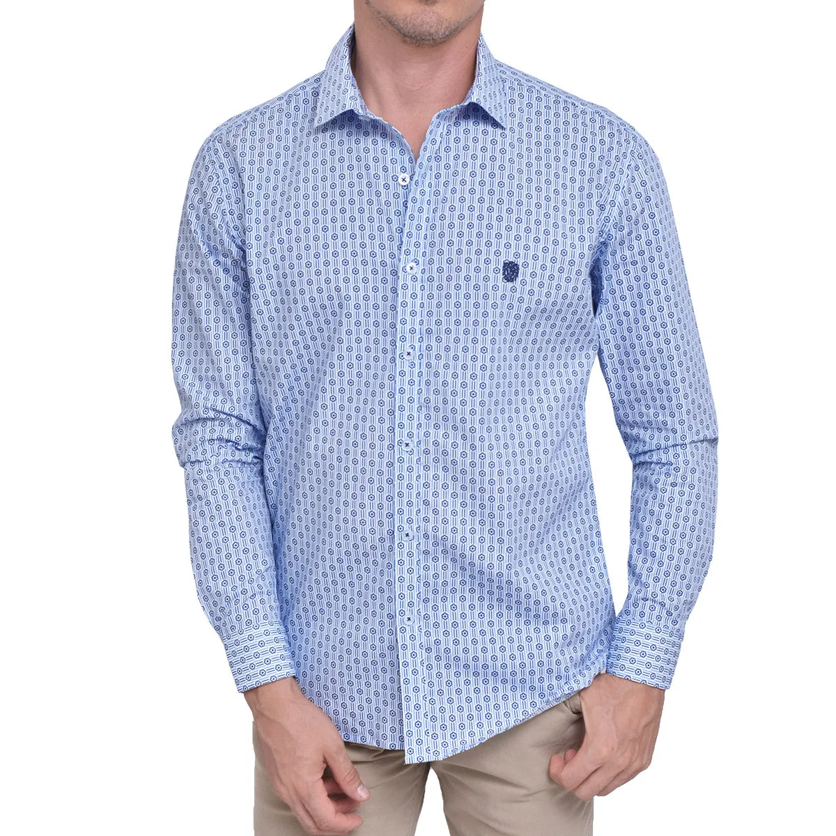 CAMISA MONDELLO AZUL