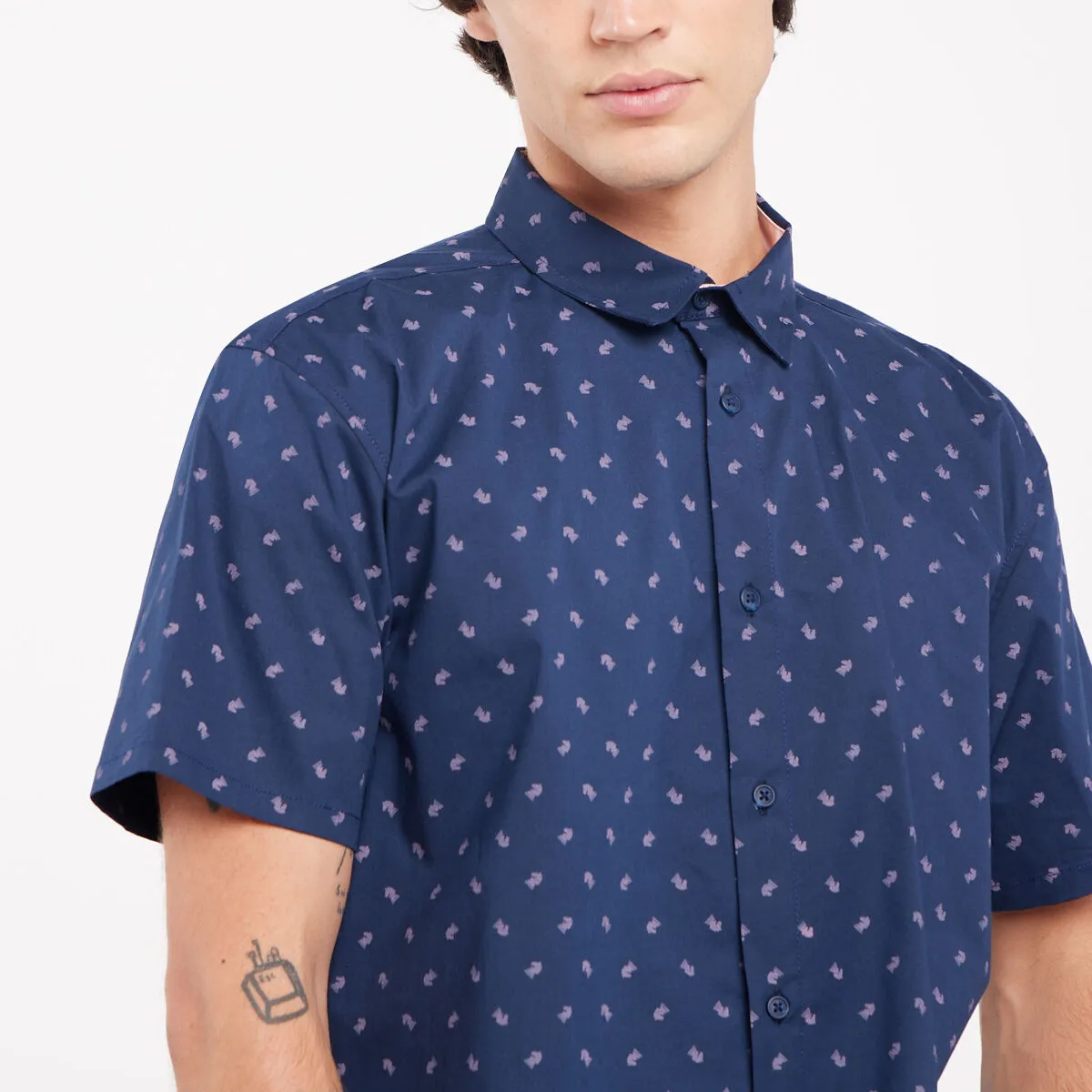 Camisa para hombre estampada