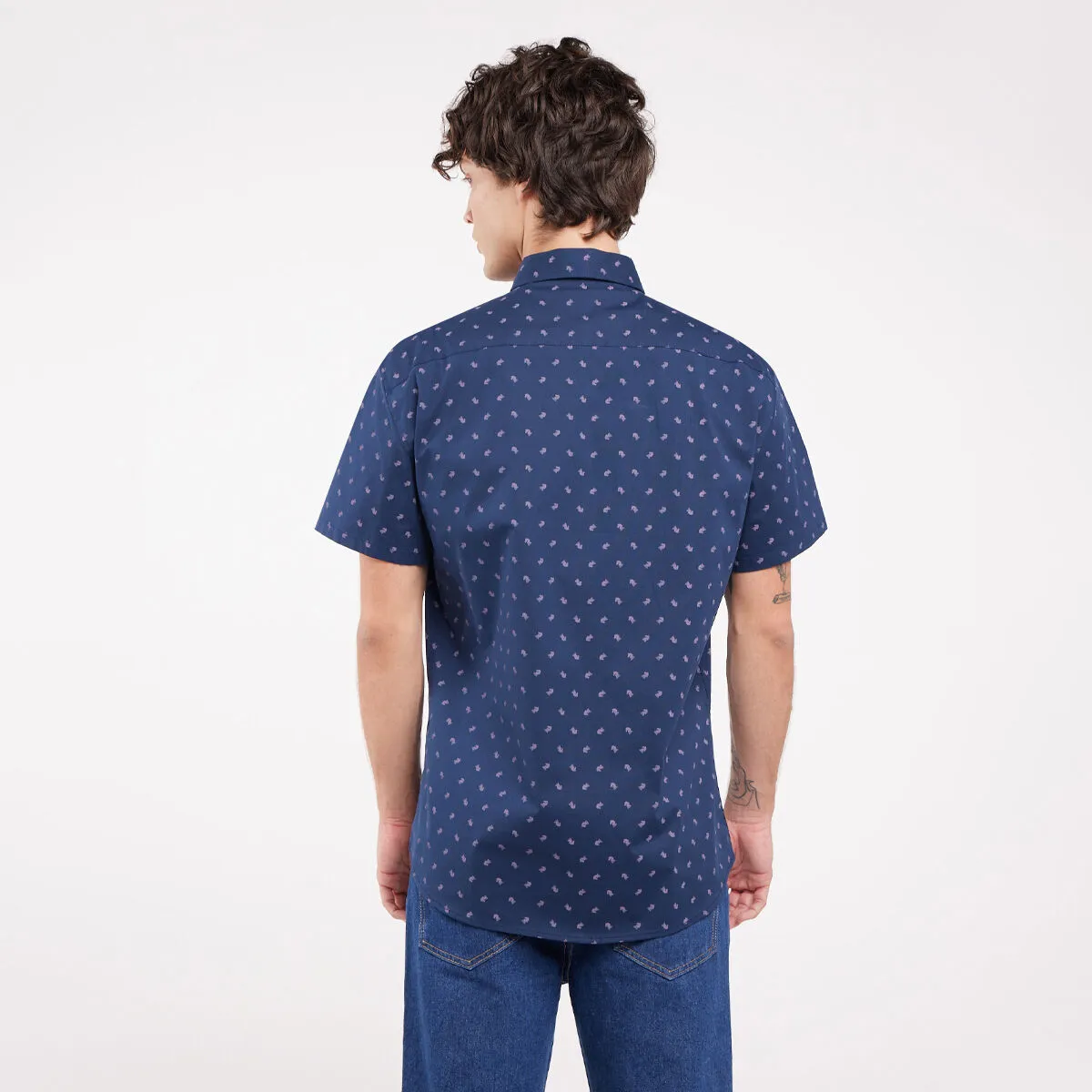 Camisa para hombre estampada