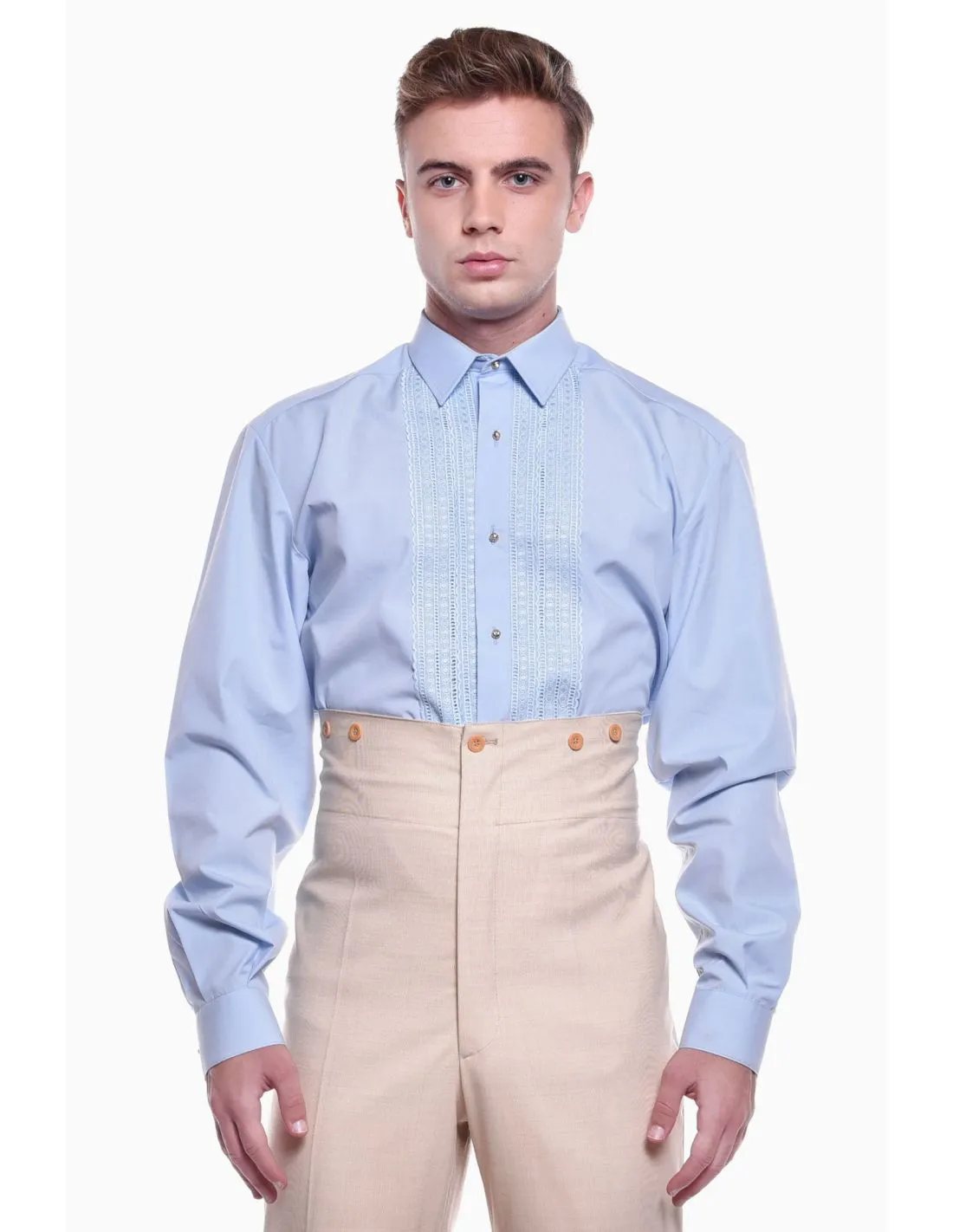 CAMISA PERALTA TRAJE CORTO HOMBRE