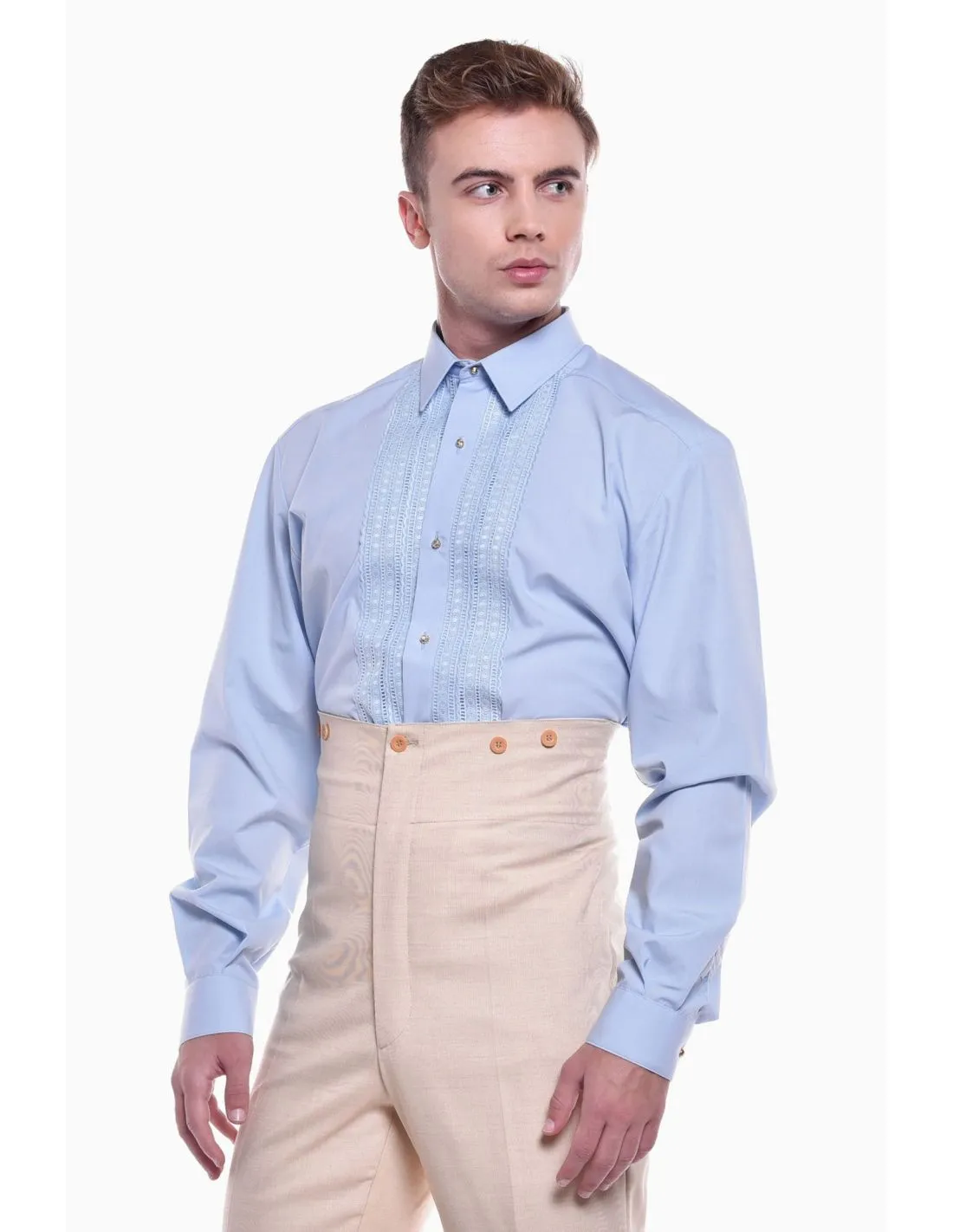 CAMISA PERALTA TRAJE CORTO HOMBRE