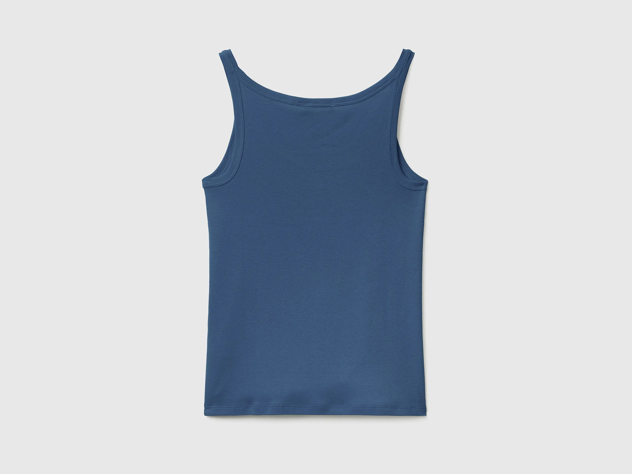 Camiseta de tirantes Air Force Blue de 100 % algodón