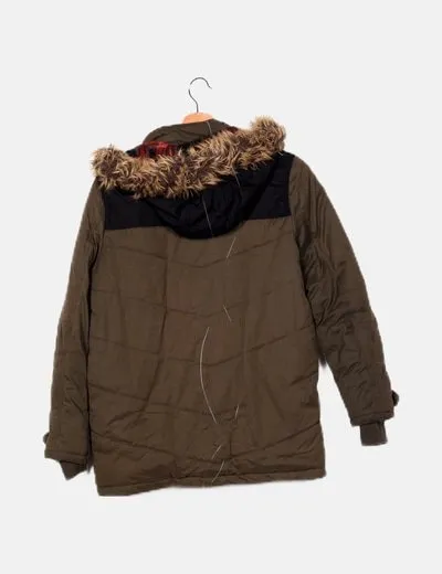C&A Abrigo verde casual