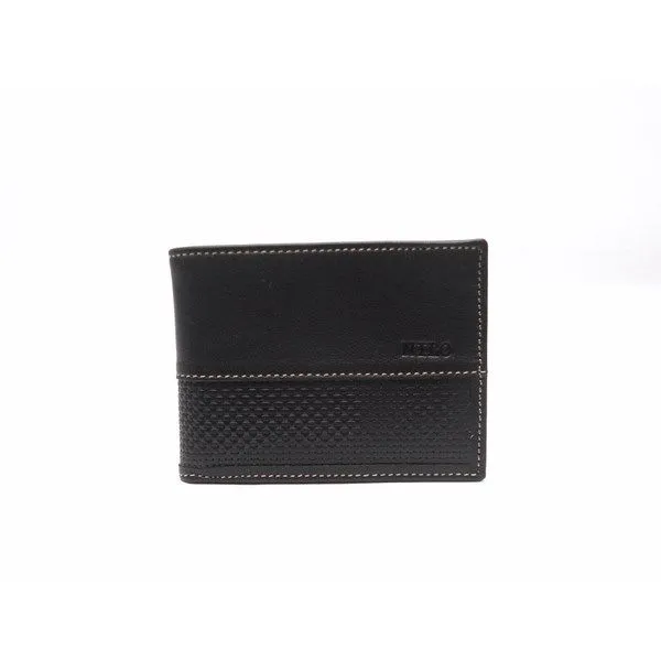 Cartera de piel para hombre con monedero, tarjetero y billetero