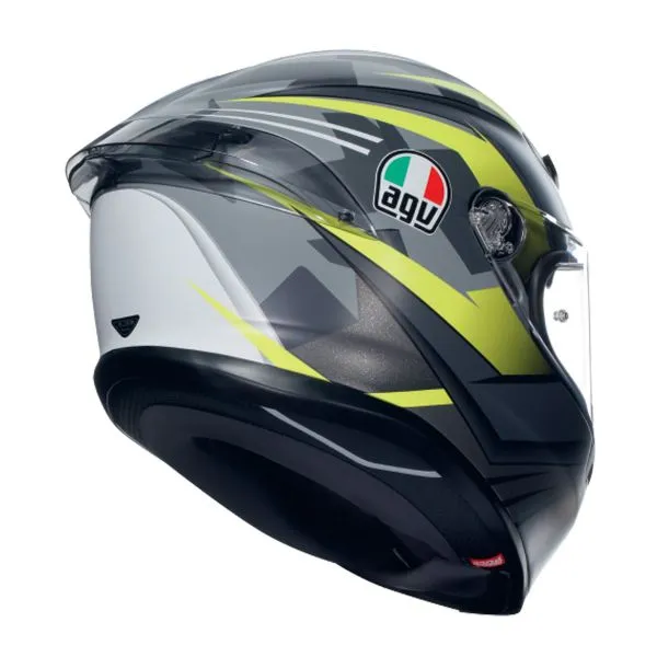Casco AGV K6 S Multi Excite Matt Camo Fluo Yellow 