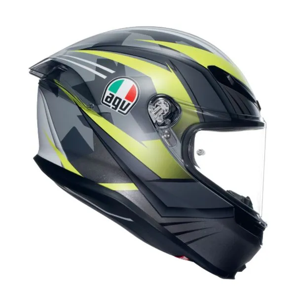 Casco AGV K6 S Multi Excite Matt Camo Fluo Yellow 