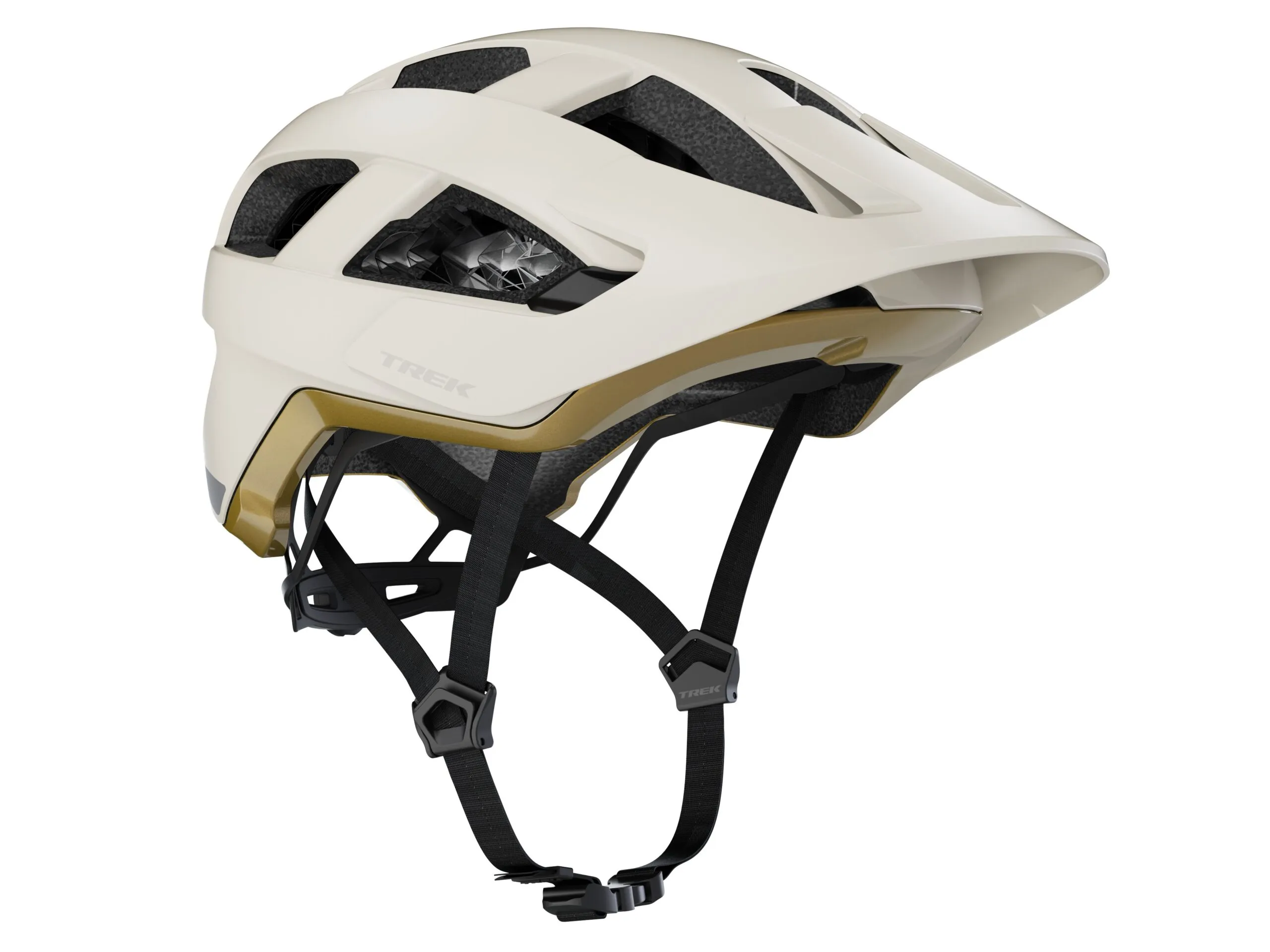 Casco Trek Quantum WaveCel M Era White/Gold CE