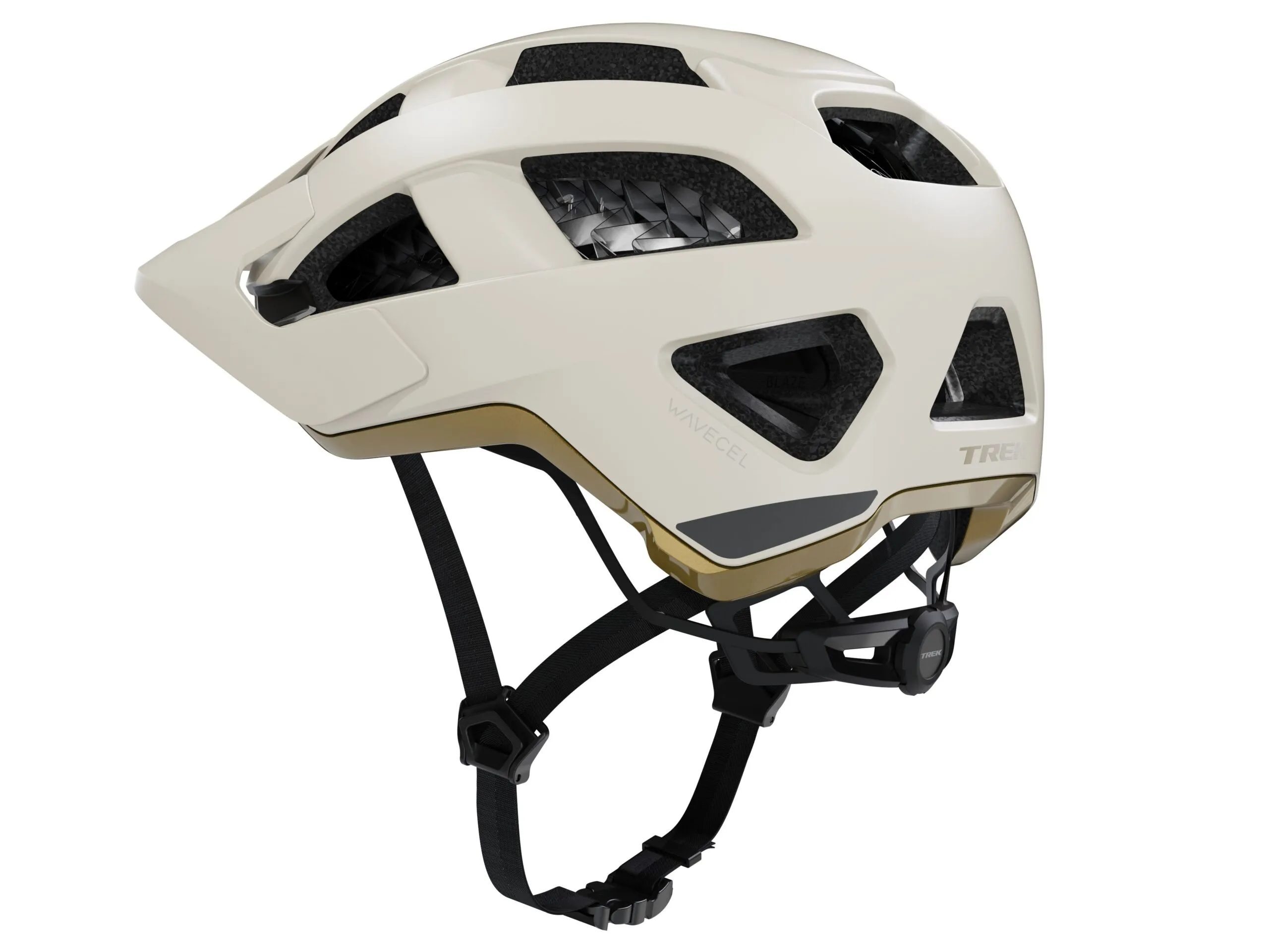 Casco Trek Quantum WaveCel M Era White/Gold CE