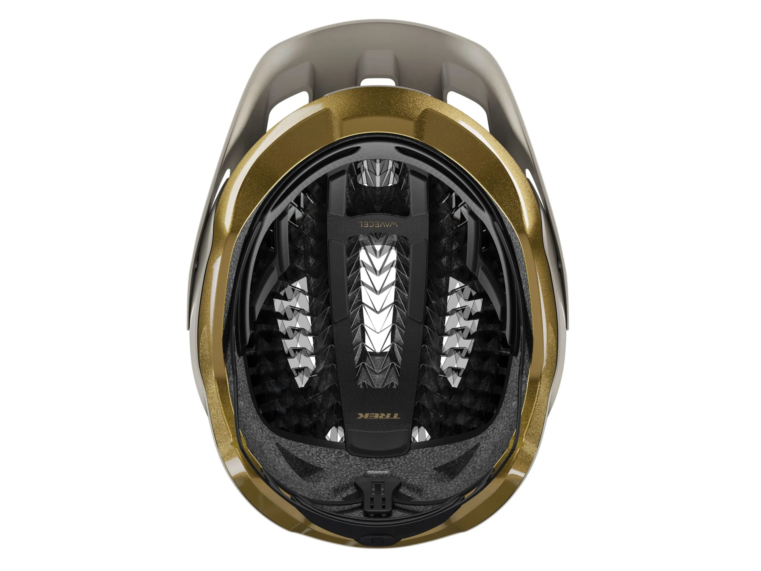 Casco Trek Quantum WaveCel M Era White/Gold CE