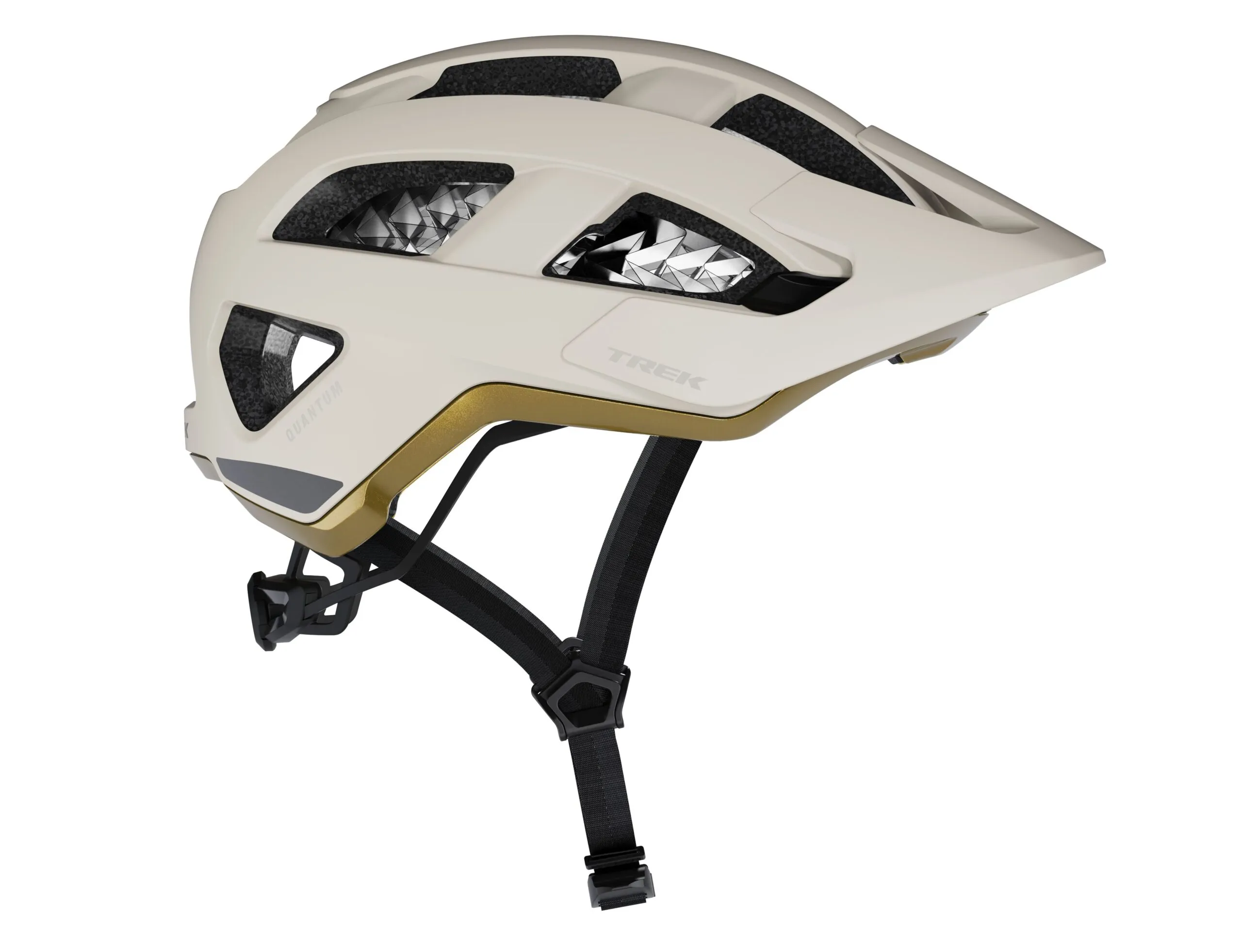 Casco Trek Quantum WaveCel M Era White/Gold CE
