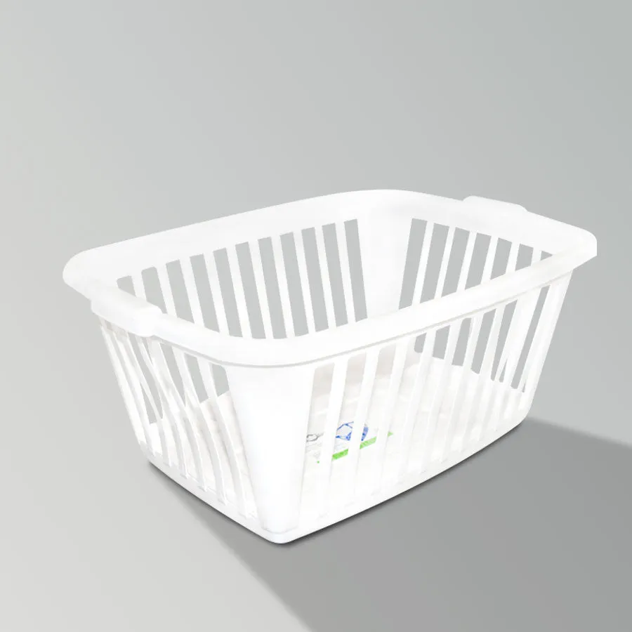 Cesto rectangular 53L color Blanco