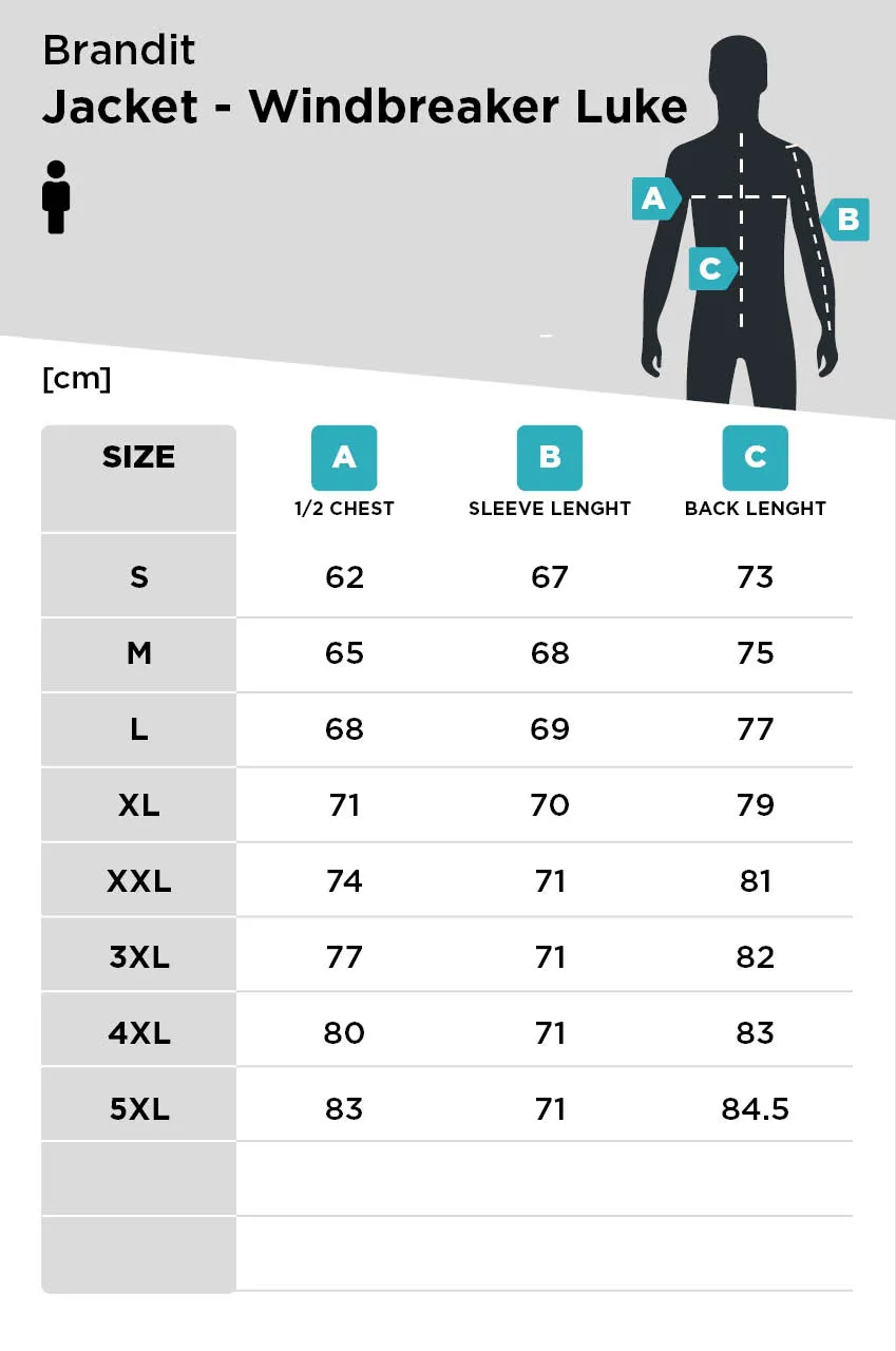 Chaqueta Brandit Luke Windbreaker Negra