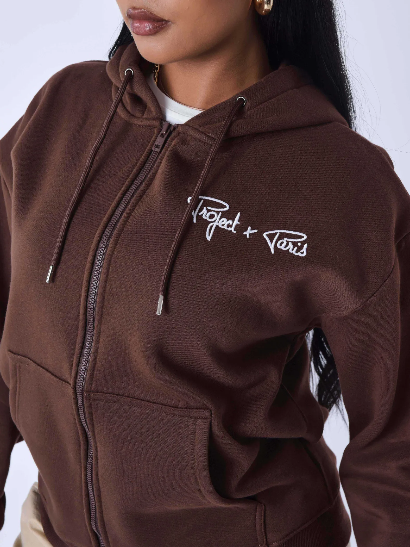 Chaqueta con cremallera Essentials Project X Paris para mujer