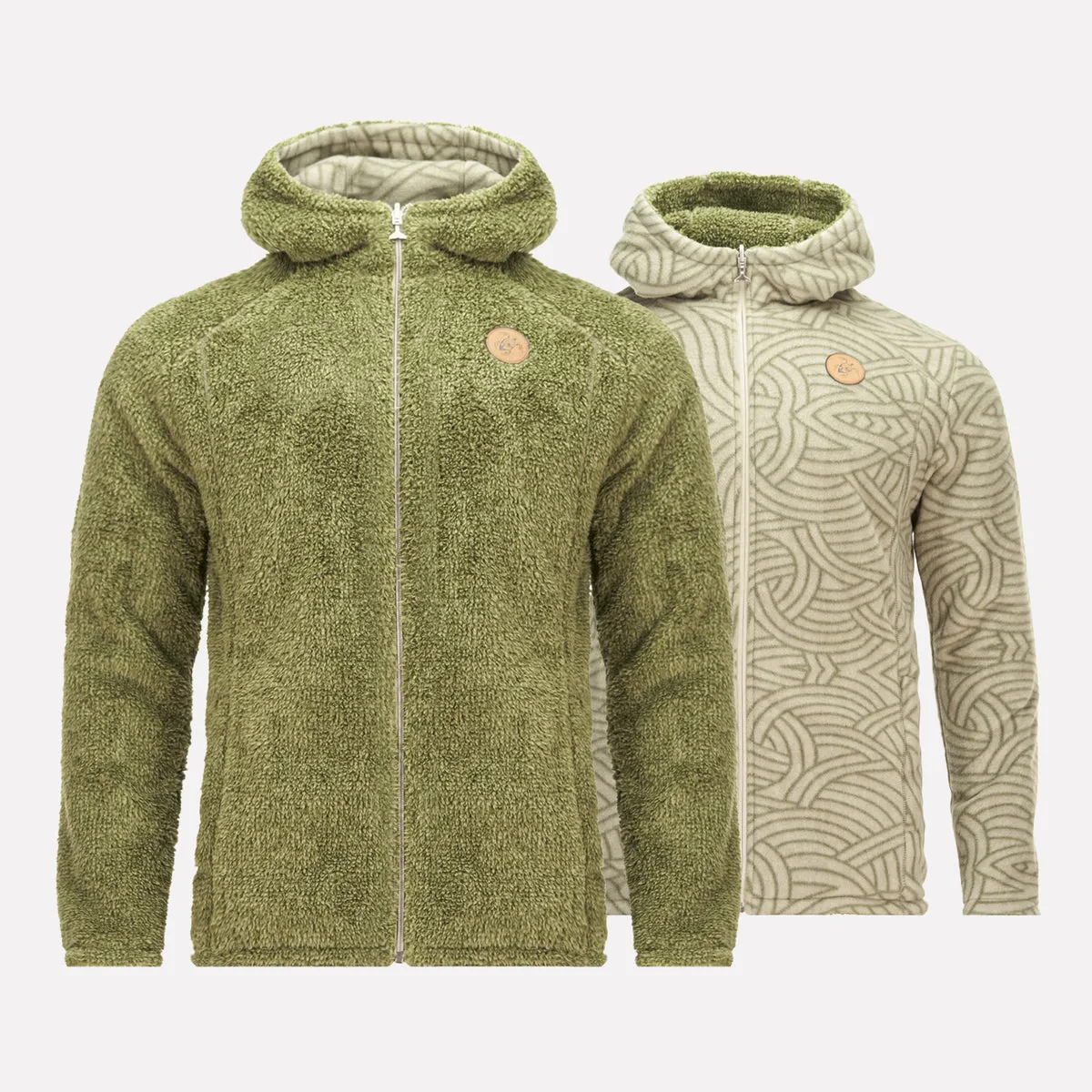 CHAQUETA HOMBRE BIPOLAR OLIVA HAKA HONU