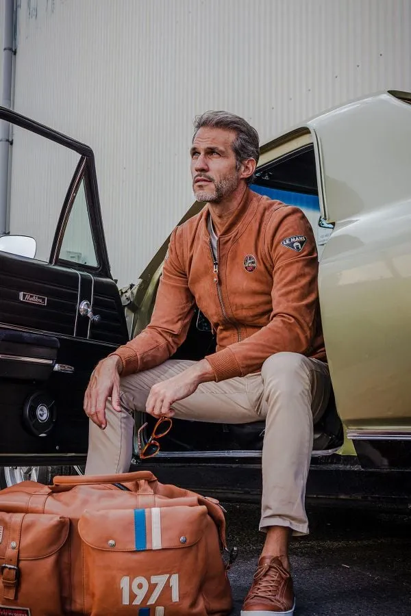 Chaqueta Hombre Steve Mcqueen Stan Sheep Steve Mcqueen Nubuck Havane