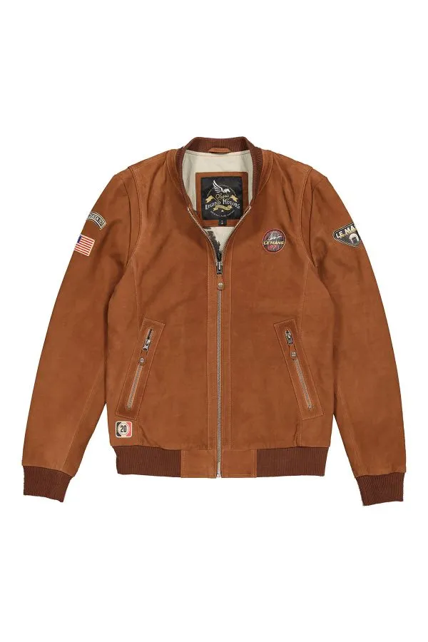 Chaqueta Hombre Steve Mcqueen Stan Sheep Steve Mcqueen Nubuck Havane