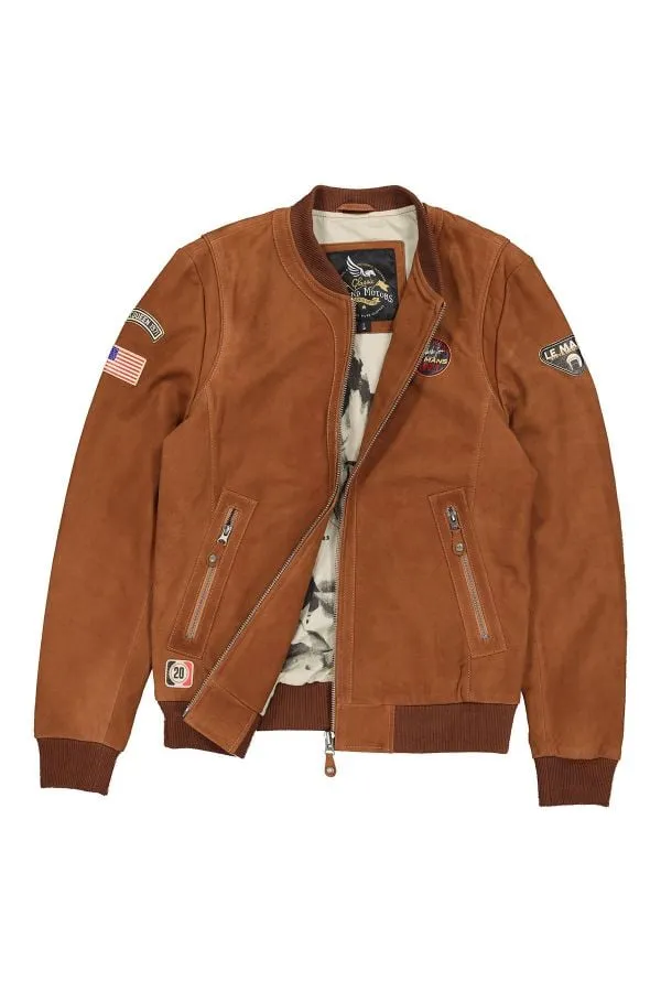 Chaqueta Hombre Steve Mcqueen Stan Sheep Steve Mcqueen Nubuck Havane