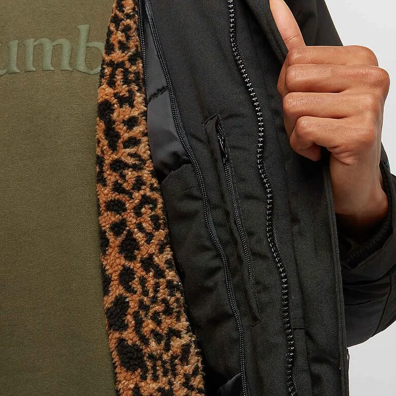 CHAQUETA INVIERNO GRIMEY HOMBRE CON CAPUCHA FORRADA INTERIOR PELO PANTERA V8 PARKA BLACK REF. GRPAR108BLK NEGRA