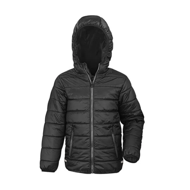 CHAQUETA PLUMóN NIñONIñA CON CAPUCHA DE RESULT