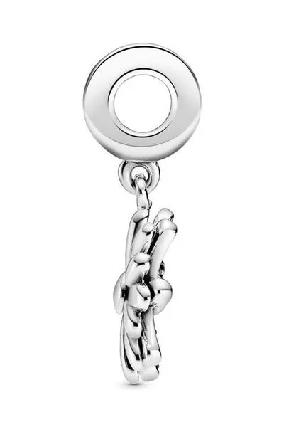 charm pandora  colgar plata margarita brillante