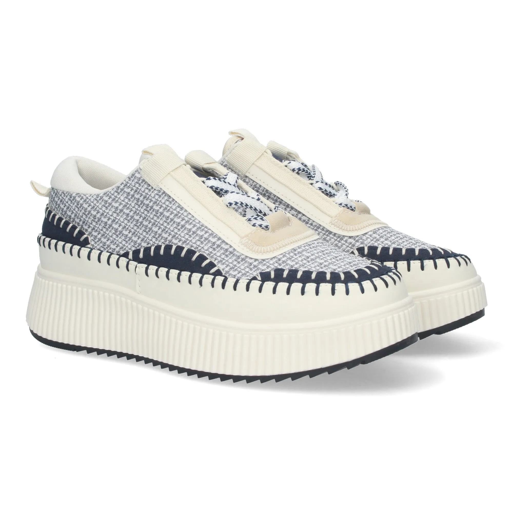 CLEA BLUE  DEPORTIVA CASUAL CON PLATAFORMA