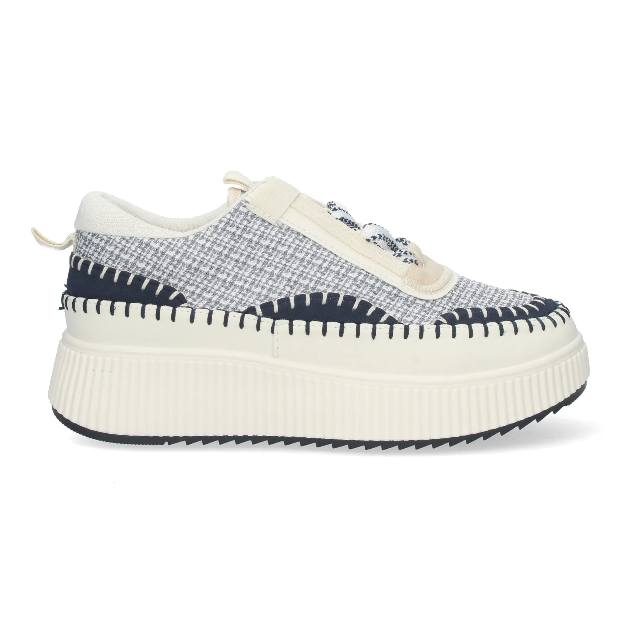 CLEA BLUE  DEPORTIVA CASUAL CON PLATAFORMA