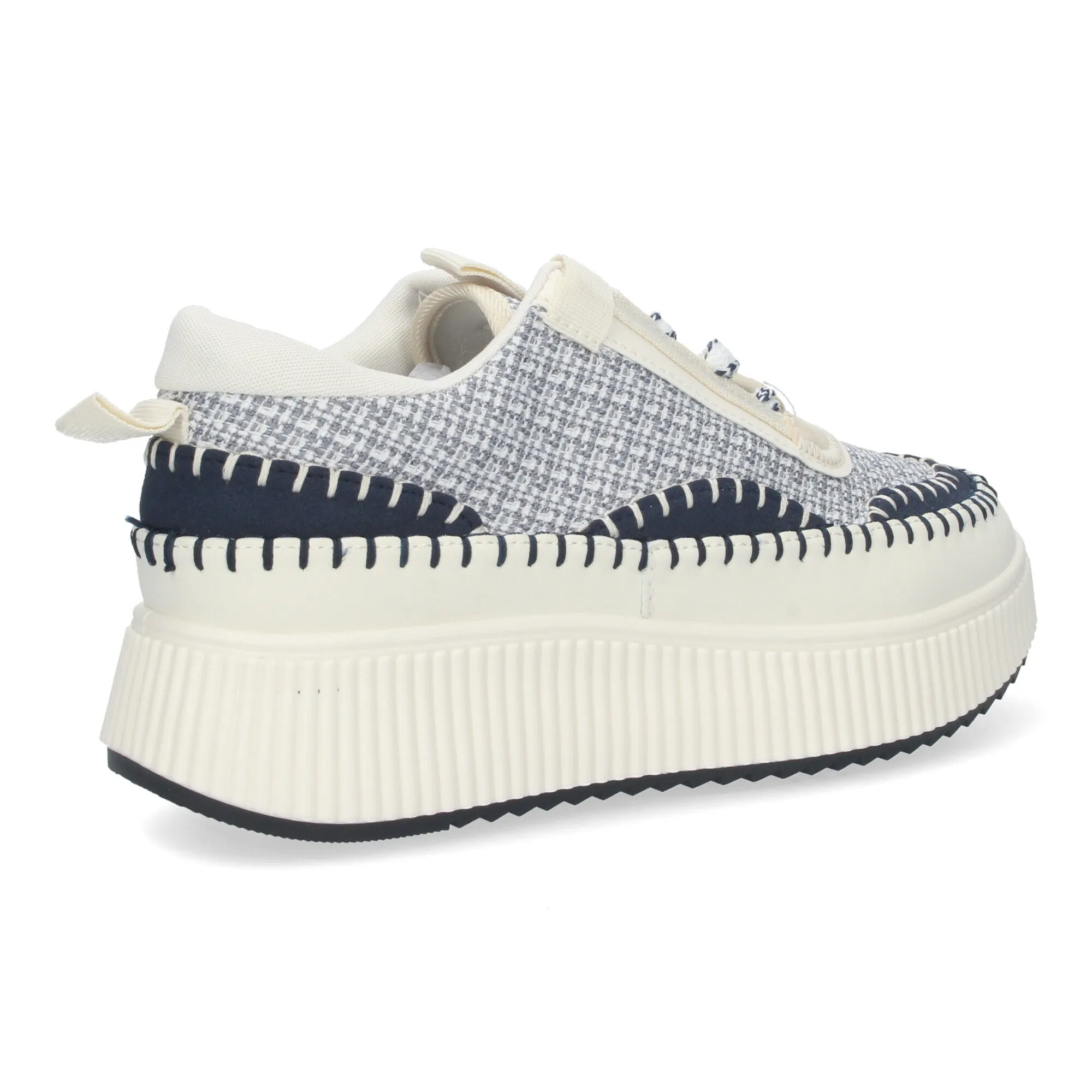 CLEA BLUE  DEPORTIVA CASUAL CON PLATAFORMA