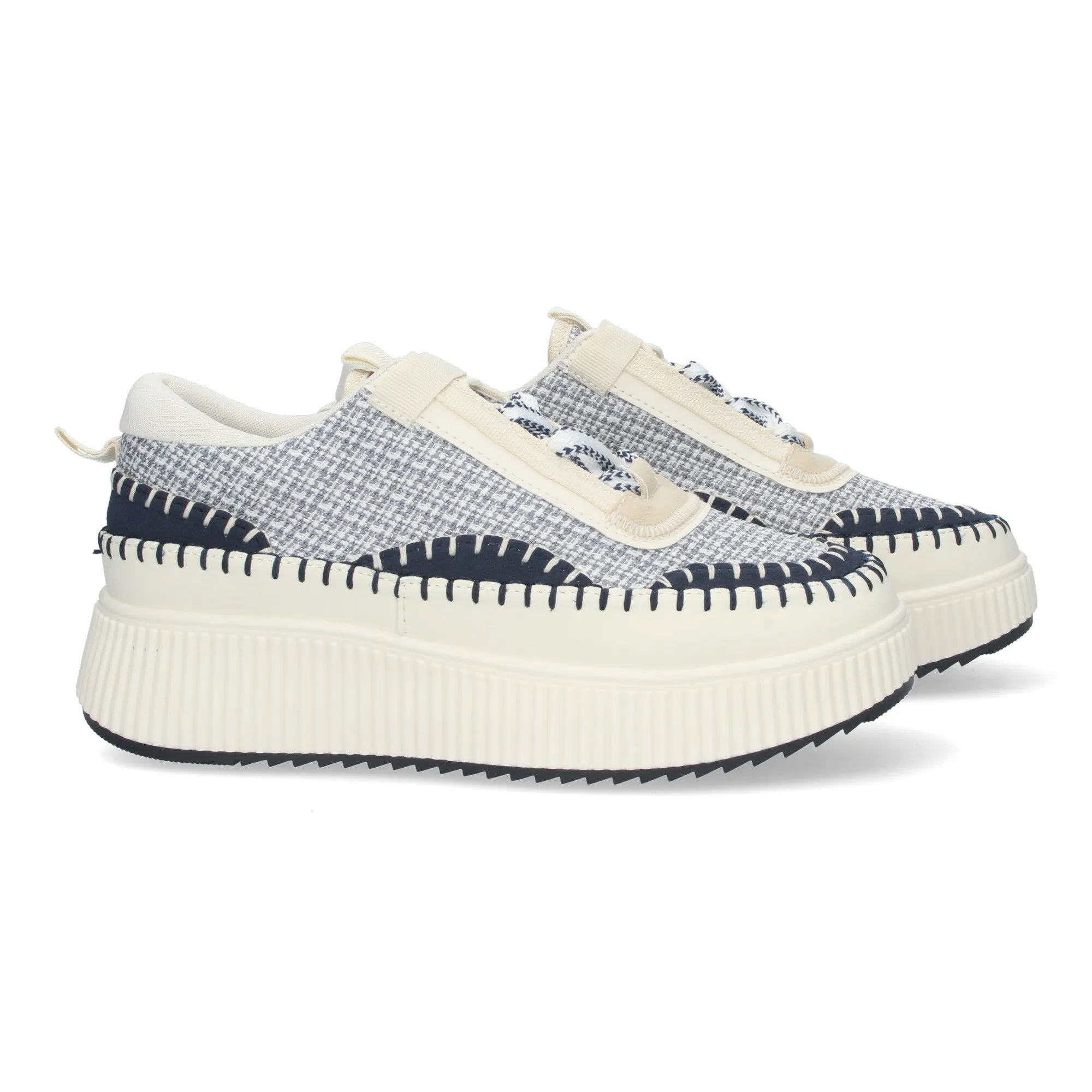CLEA BLUE  DEPORTIVA CASUAL CON PLATAFORMA