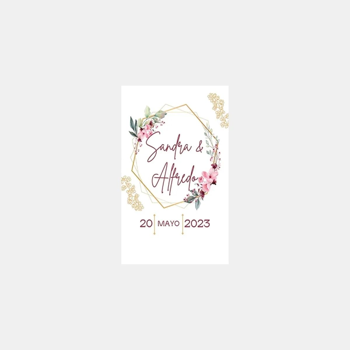 CLOTHILDE (MUJER 20ML)  PERSONALIZA TU ETIQUETA!