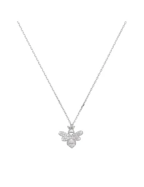 colgante itemporality abeja plata