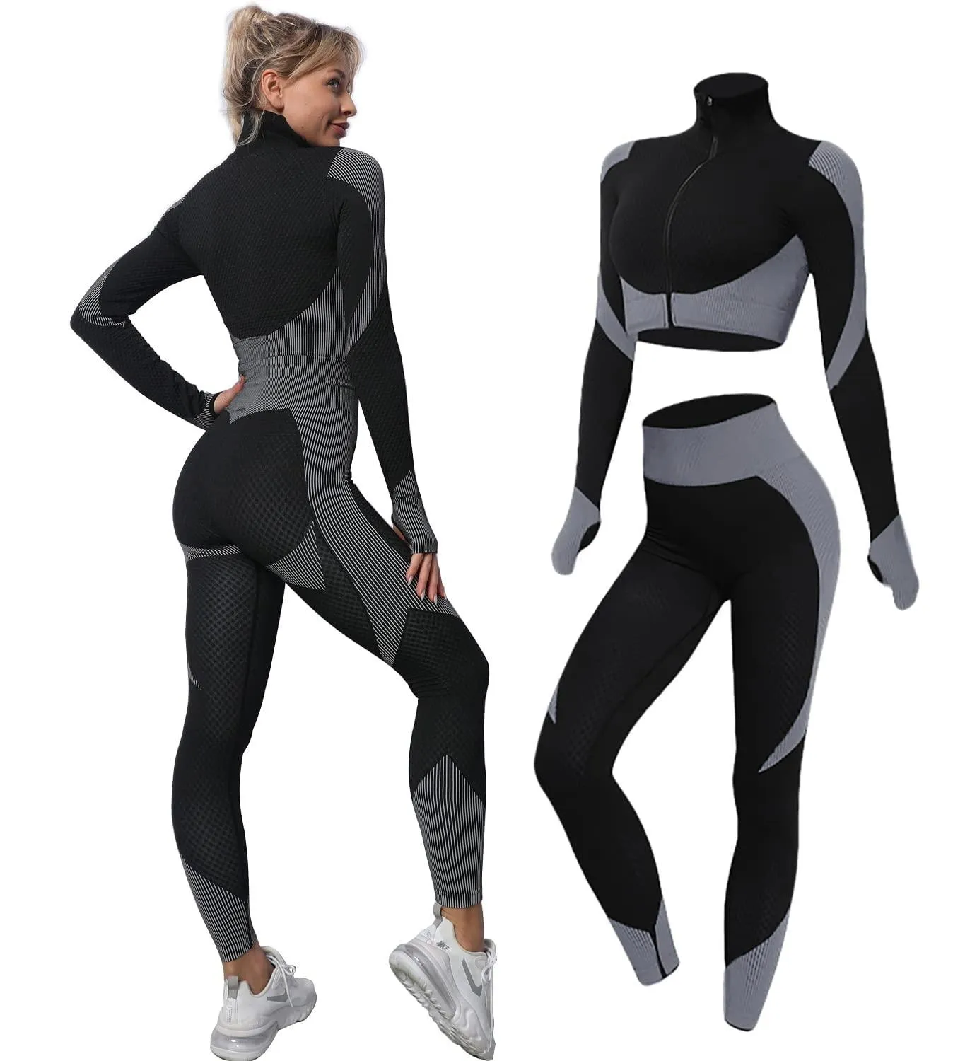 CONJUNTO DEPORTIVO DE 3 PIEZAS PUSHUP FITNESS