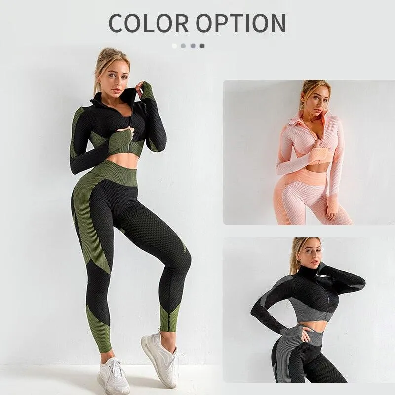 CONJUNTO DEPORTIVO DE 3 PIEZAS PUSHUP FITNESS