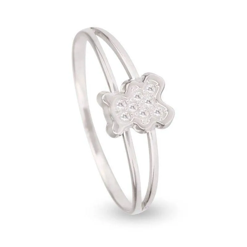 Conjunto "Baby Bear" Osito Oro Blanco 18k