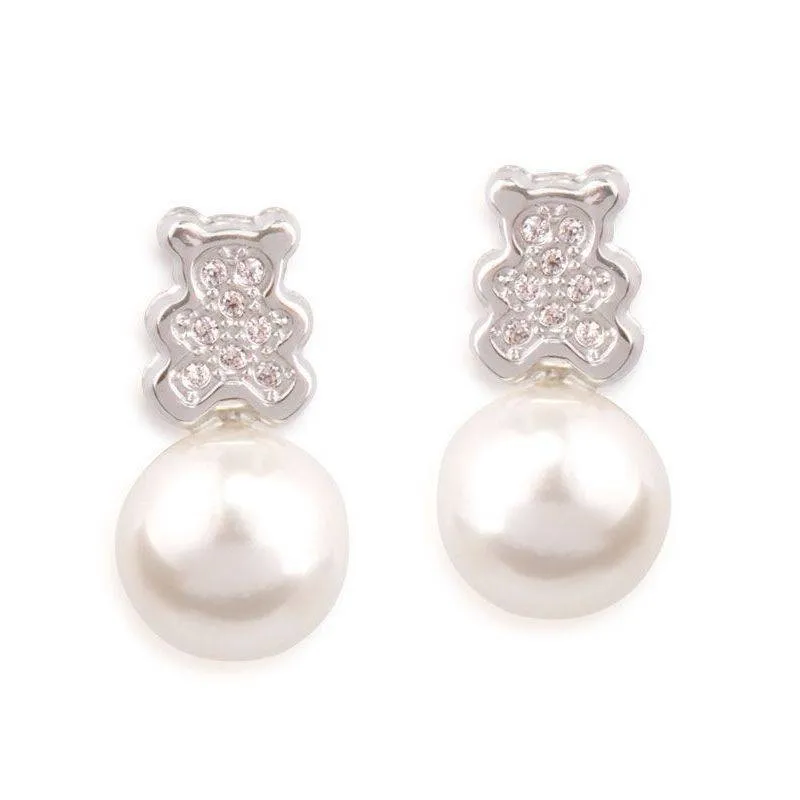 Conjunto "Baby Bear" Osito Oro Blanco 18k