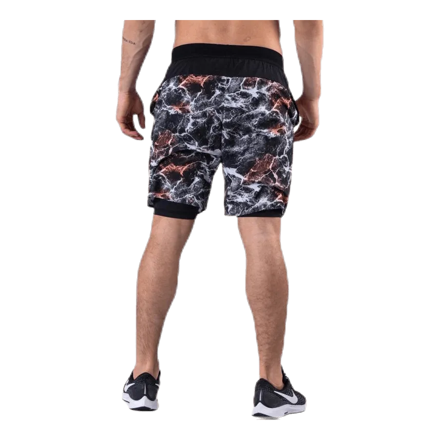 Craft Vent 2 In 1 Racing Shorts Patterned/Black