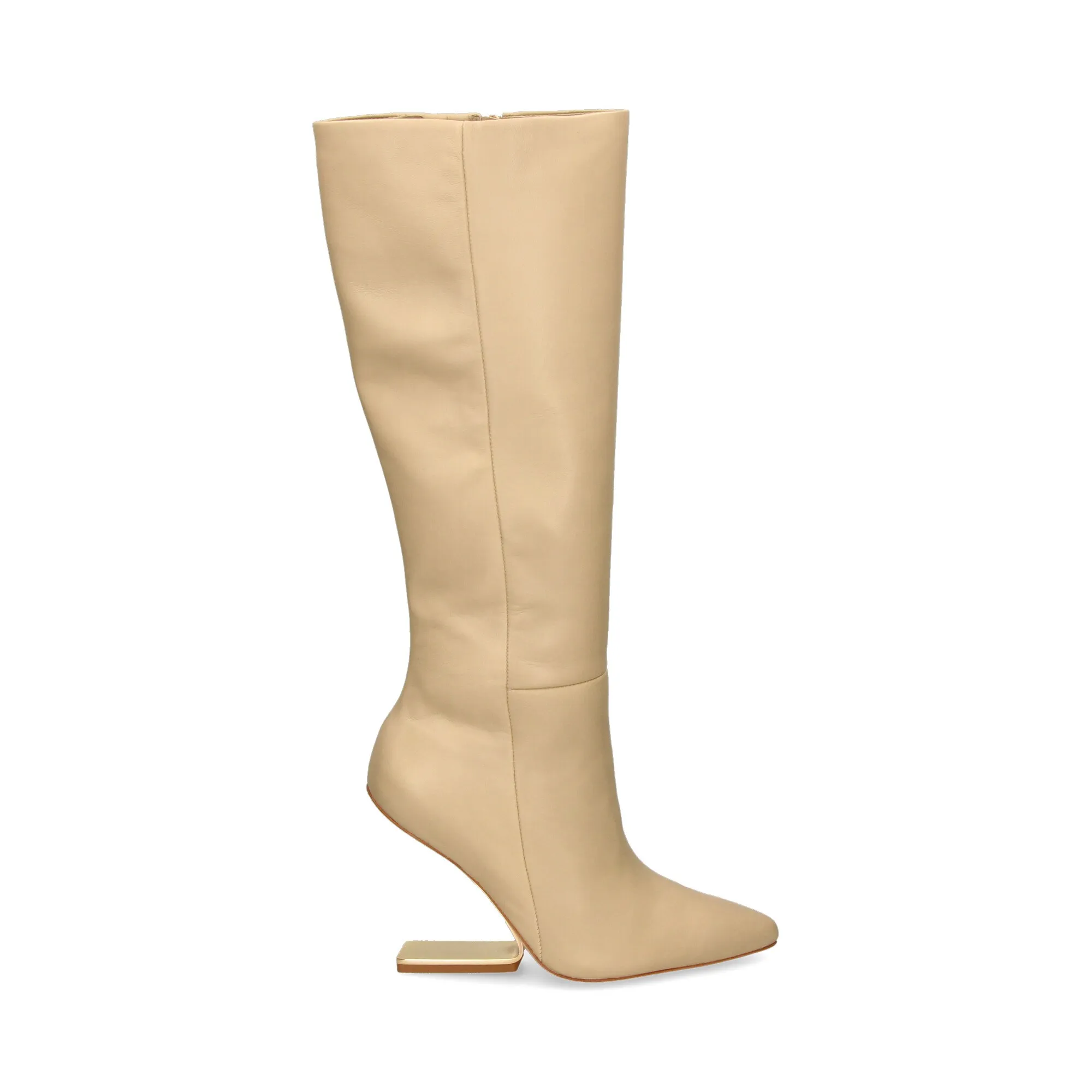 CULT GAIA Botas con tacón de Mujer ECRU