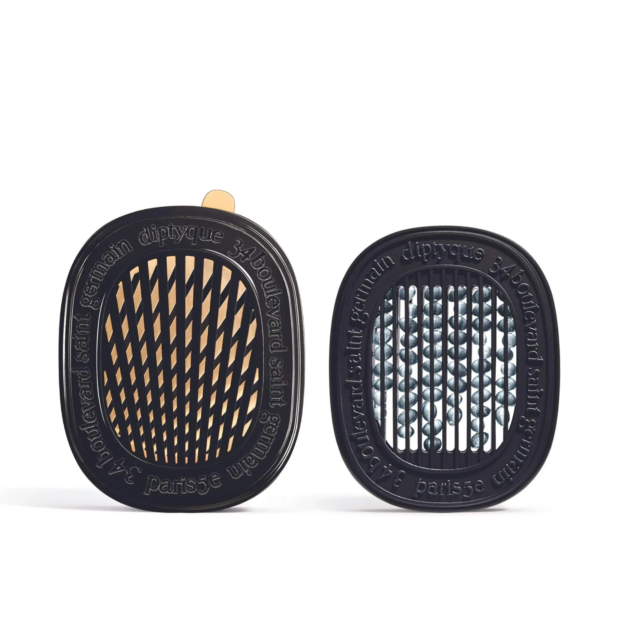 Difusor de aromas para el coche Diptyque y 1 recarga Car Diffuser de Mimosa
