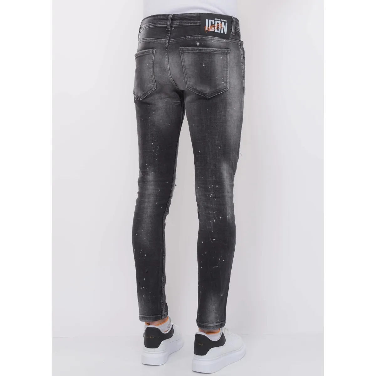 Distressed Jeans Stonewash Hombre