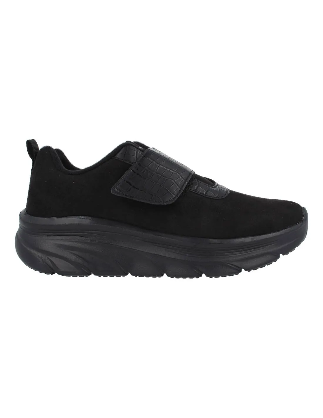 DOCTOR CUTILLAS  ZAPATILLAS CONFORT VELCRO NEGRO